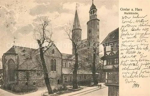 AK / Ansichtskarte Goslar Marktkirche Goslar