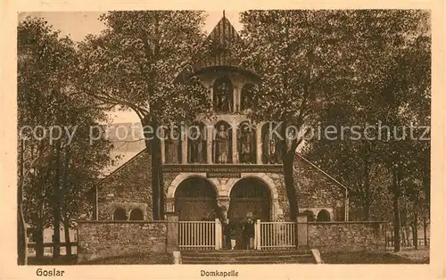 AK / Ansichtskarte Goslar Domkapelle Goslar