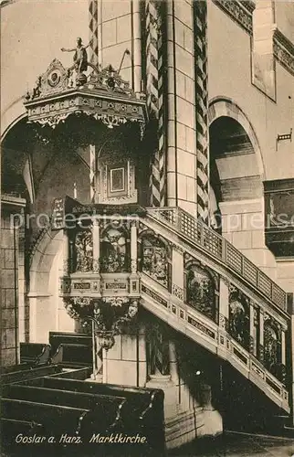 AK / Ansichtskarte Goslar Marktkirche Goslar