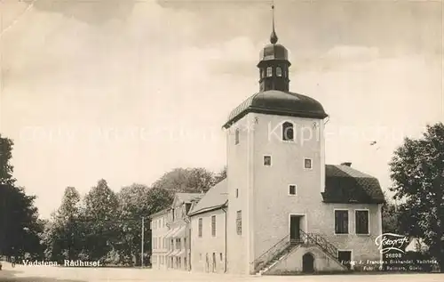 AK / Ansichtskarte Vadstena Radhuset Vadstena