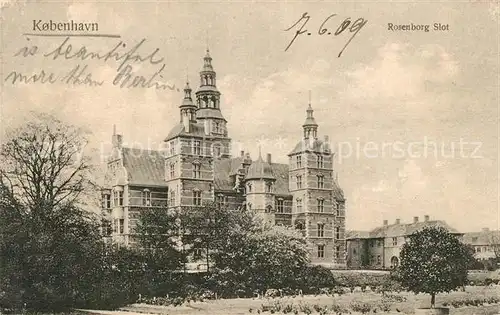 AK / Ansichtskarte Kobenhavn Rosenborg Slot Kobenhavn