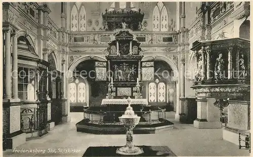 AK / Ansichtskarte Frederiksborg Schloss Schlosskirche Frederiksborg