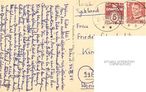 AK / Ansichtskarte Ribe Domkirken Ribe