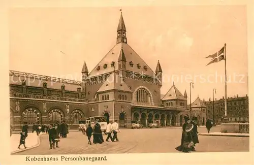 AK / Ansichtskarte Kobenhavn Personbanegaard Kobenhavn