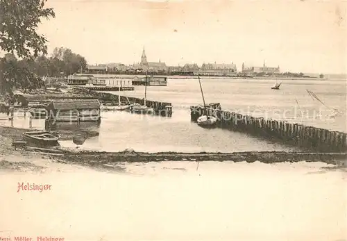 AK / Ansichtskarte Helsinger Hafn Helsinger