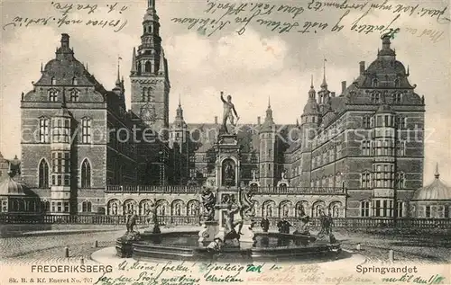 AK / Ansichtskarte Frederiksberg Springvandet Frederiksberg