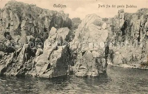 AK / Ansichtskarte Gudhjem Badehus Gudhjem