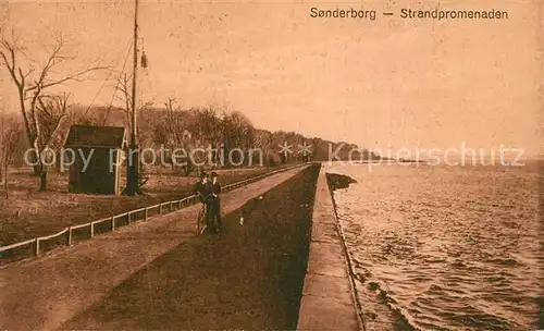 AK / Ansichtskarte Sonderborg Strandpromenaden Sonderborg