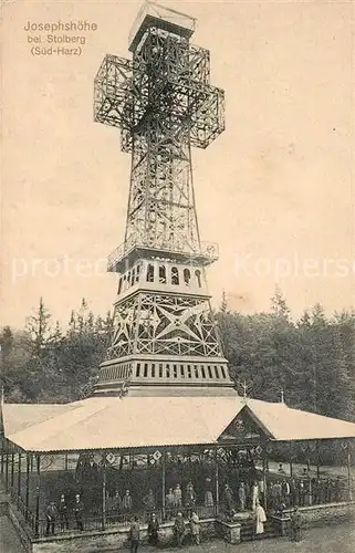 AK / Ansichtskarte Stolberg_Harz Josephshoehe Stolberg Harz