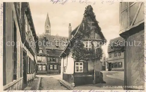 AK / Ansichtskarte Quedlinburg Finkenherd Quedlinburg