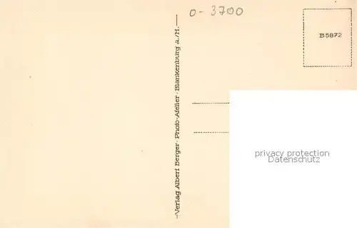 AK / Ansichtskarte Wernigerode_Harz Hasserode Wernigerode Harz