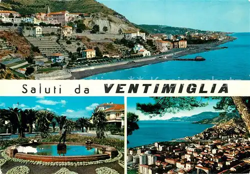 AK / Ansichtskarte Ventimiglia_Liguria Panorama Riviera dei Fiori 