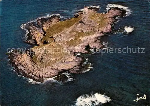 AK / Ansichtskarte Erquy Ilot Saint Michel vue aerienne Erquy