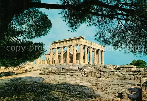 AK / Ansichtskarte Egina_Aegina Tempel der Aphea Egina Aegina