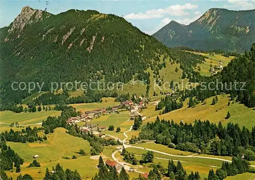 AK / Ansichtskarte Unterjoch mit Sorgschrofen Unterjoch