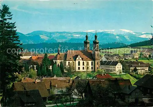 AK / Ansichtskarte St_Peter_Schwarzwald Pfarrkirche St_Peter_Schwarzwald