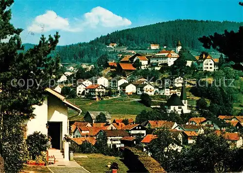 AK / Ansichtskarte Bodenmais Kirchenpartie Bodenmais