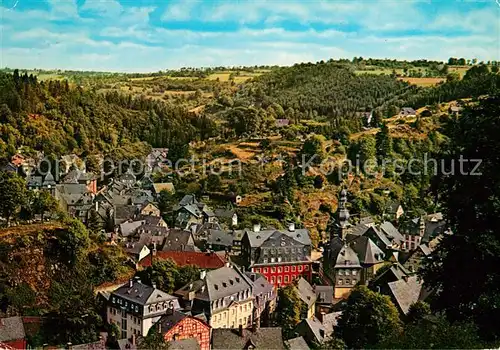 AK / Ansichtskarte Monschau Fliegeraufnahme Hotel Muehlenberg Monschau