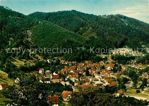 AK / Ansichtskarte Schiltach Fliegeraufnahme Schiltach