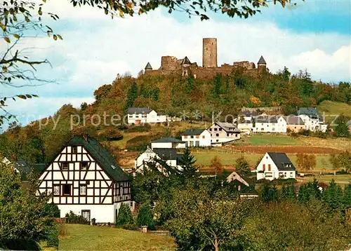 AK / Ansichtskarte Nuerburg mit Burg Nuerburg