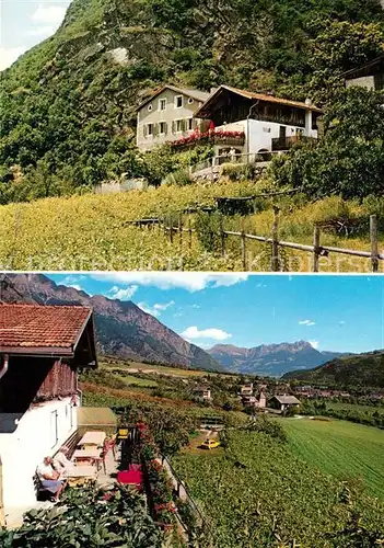 AK / Ansichtskarte Rabland Buschenschank Happichl Landschaftspanorama Alpen Rabland