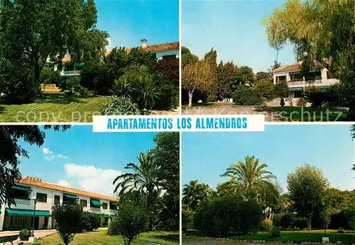 AK / Ansichtskarte Paguera_Mallorca_Islas_Baleares Apartamentos Los Almendros Parque Paguera_Mallorca