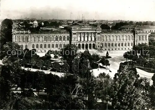 AK / Ansichtskarte Strasbourg_Alsace Universite et Monument Pasteur Strasbourg Alsace