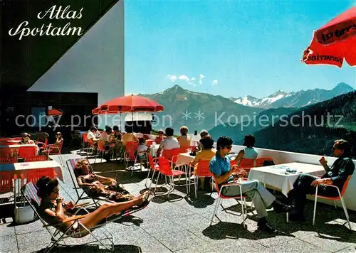 AK / Ansichtskarte Schwendberg_Hippach Atlas Sportalm Sonnenterrasse Alpenpanorama Schwendberg Hippach