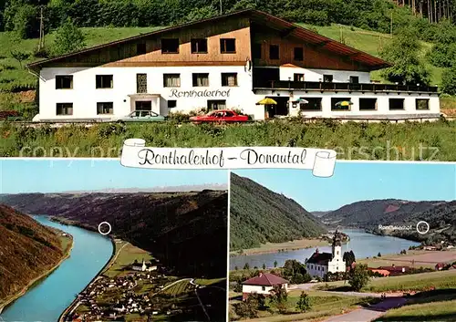 AK / Ansichtskarte Engelhartszell_Donau_Oberoesterreich Rothalerhof Nibelungenstrasse Panorama Donautal Engelhartszell_Donau