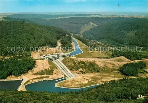 AK / Ansichtskarte Saint_Louis_Arzviller Plan incline dans les Vosges sur le Canal de la Marne au Rhin vue aerienne Saint_Louis_Arzviller