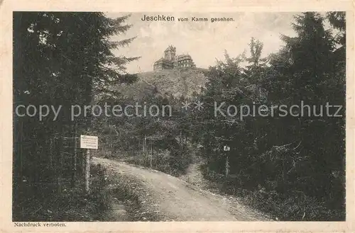 AK / Ansichtskarte Jeschken_Tschechien Jeschkenhaus  Jeschken Tschechien