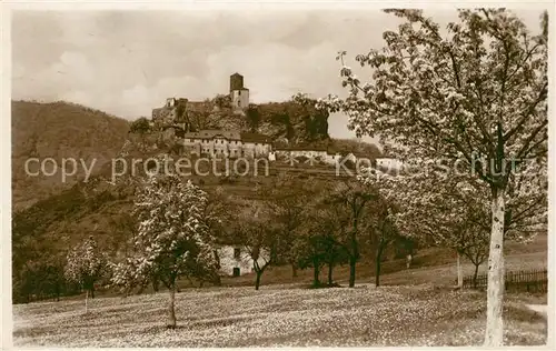 AK / Ansichtskarte Schreckenstein_Burg_Strekov  Schreckenstein_Burg