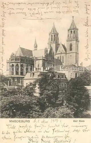AK / Ansichtskarte Magdeburg Dom Magdeburg