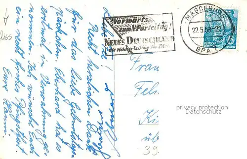 AK / Ansichtskarte Magdeburg Lucasklause Magdeburg