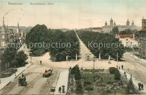 AK / Ansichtskarte Hannover Herrenhaeuser Allee Hannover
