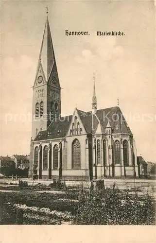 AK / Ansichtskarte Hannover Marienkirche Hannover