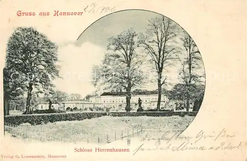 AK / Ansichtskarte Hannover Schloss Herrenhausen Hannover