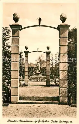 AK / Ansichtskarte Herrenhausen_Hannover Grosser Garten  Herrenhausen Hannover