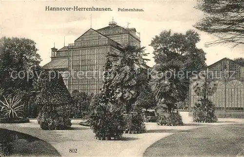 AK / Ansichtskarte Herrenhausen_Hannover Palmenhaus Herrenhausen Hannover