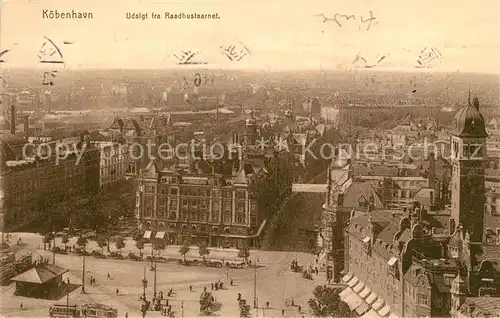 AK / Ansichtskarte Kobenhavn Raadhustaarnet Kobenhavn