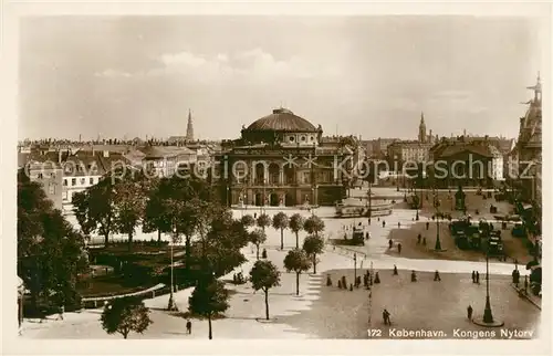 AK / Ansichtskarte Kobenhavn Kongens Nytorv Kobenhavn