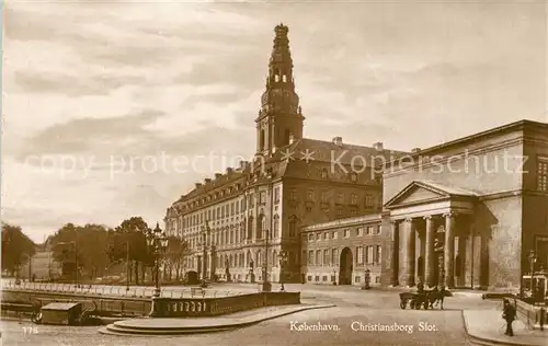 AK / Ansichtskarte Kobenhavn Christiansborg Slot Kobenhavn