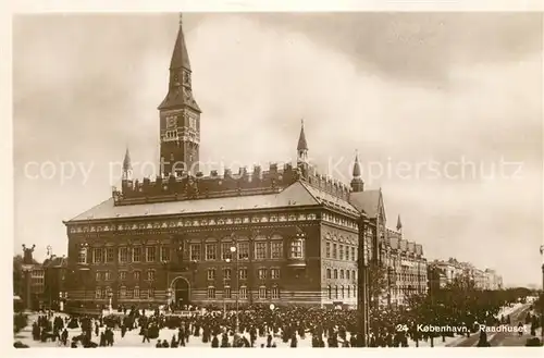 AK / Ansichtskarte Kobenhavn Raadhuset Kobenhavn