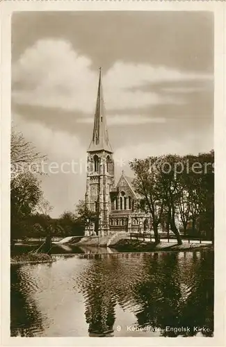 AK / Ansichtskarte Kobenhavn Engelsk Kirke Kobenhavn