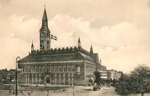 AK / Ansichtskarte Kobenhavn Raadhuset Kobenhavn