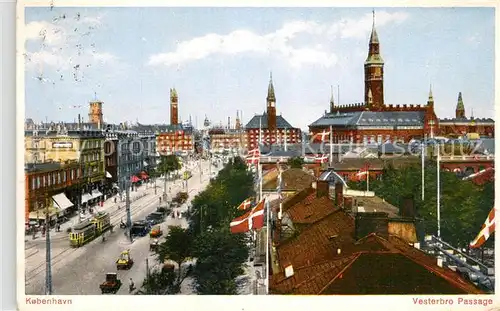 AK / Ansichtskarte Kobenhavn Vesterbro Passage Kobenhavn