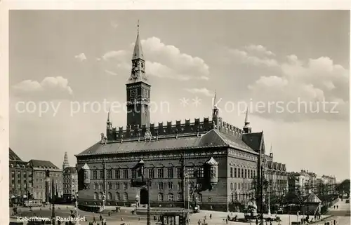 AK / Ansichtskarte Kobenhavn Raadhuset Kobenhavn