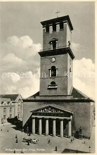 AK / Ansichtskarte Kobenhavn Frue Kirke Kobenhavn