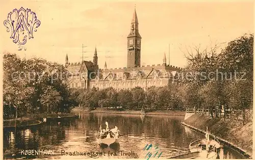 AK / Ansichtskarte Kobenhavn Raadhuset  Kobenhavn