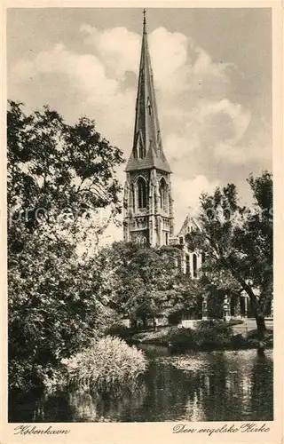 AK / Ansichtskarte Kobenhavn Engelske Kirke Kobenhavn